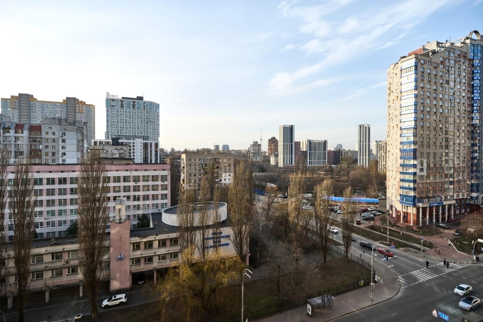Сozy Kiev Apartment Str Chernovola Exterior foto