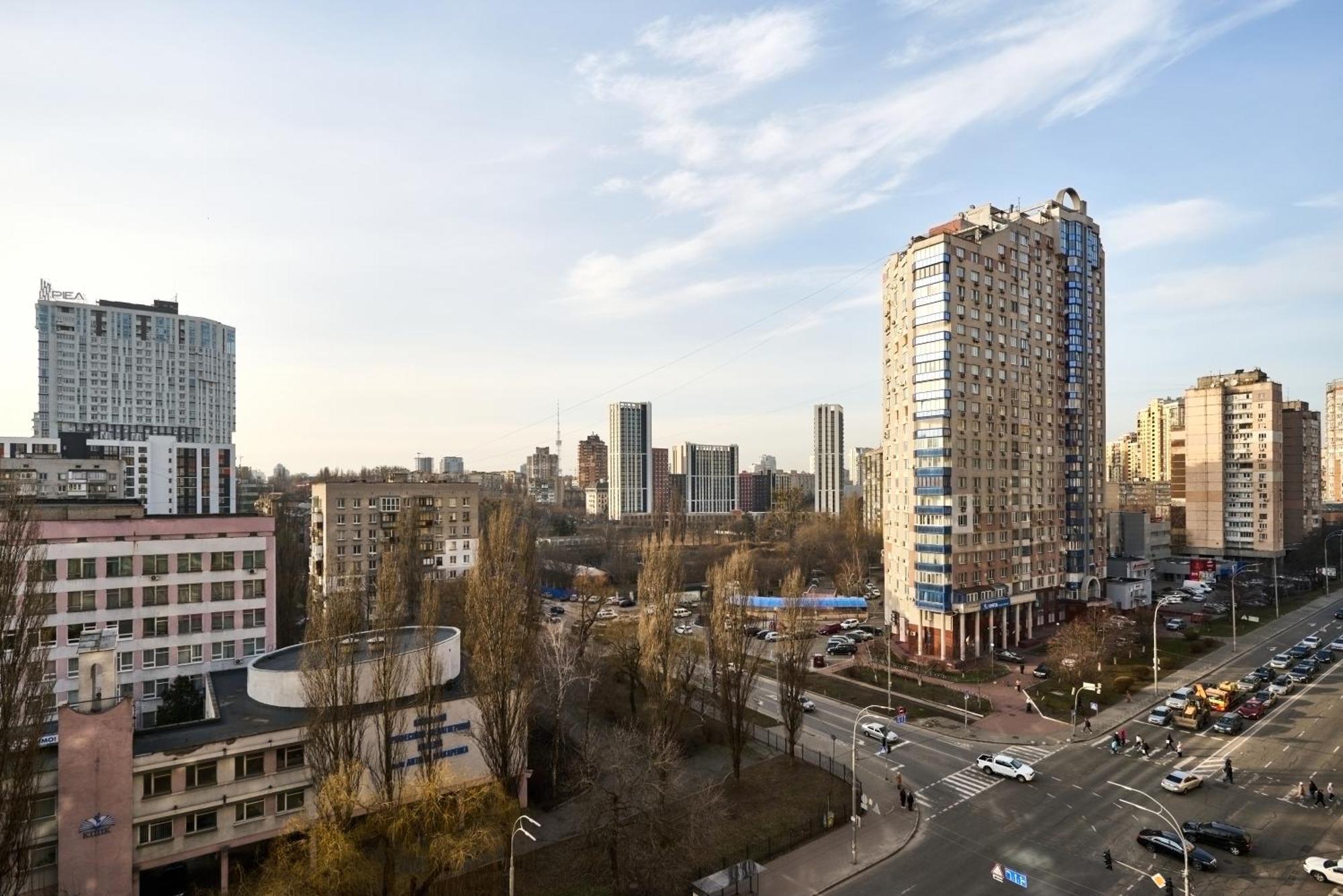 Сozy Kiev Apartment Str Chernovola Exterior foto